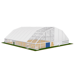 Elegant Clear Span Tent with 8m side height