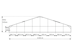 A-Frame Clear Span Tent