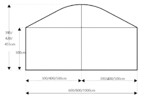 Arcum Tent(Curve Tent)