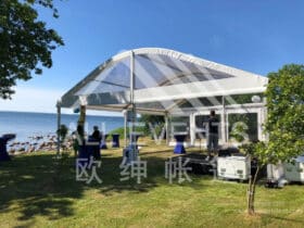 Curve Tent from our clients in Europe
