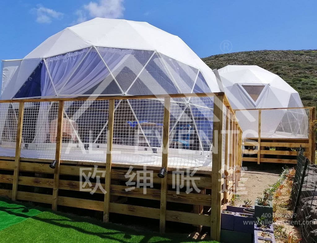Exploring the Wonders of Tent Geodesic Domes