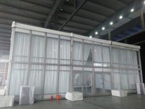 Elegant Clear Span Tent with 8m side height