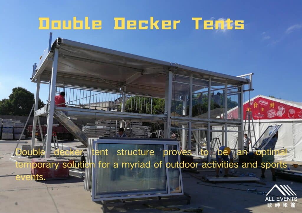 Double Decker Tent Structures