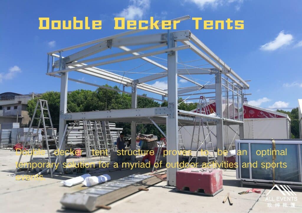 Double Decker Tent Structures