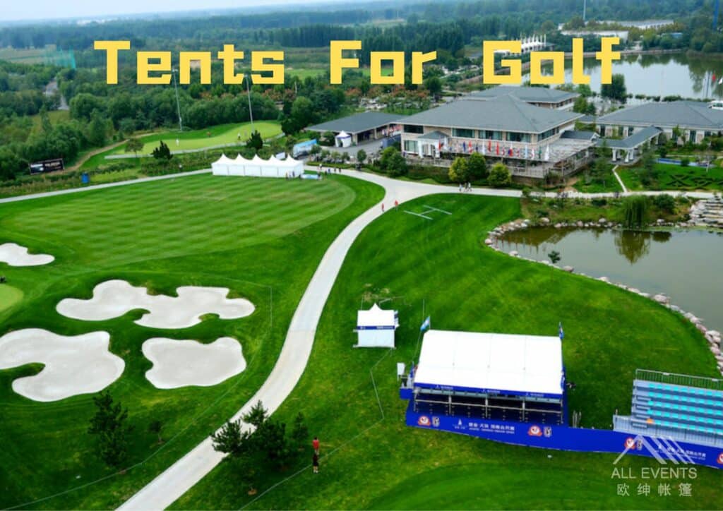 All Events Tent Presents: Elevated Golf Experiences with Marquees, Grandstands, and Decks